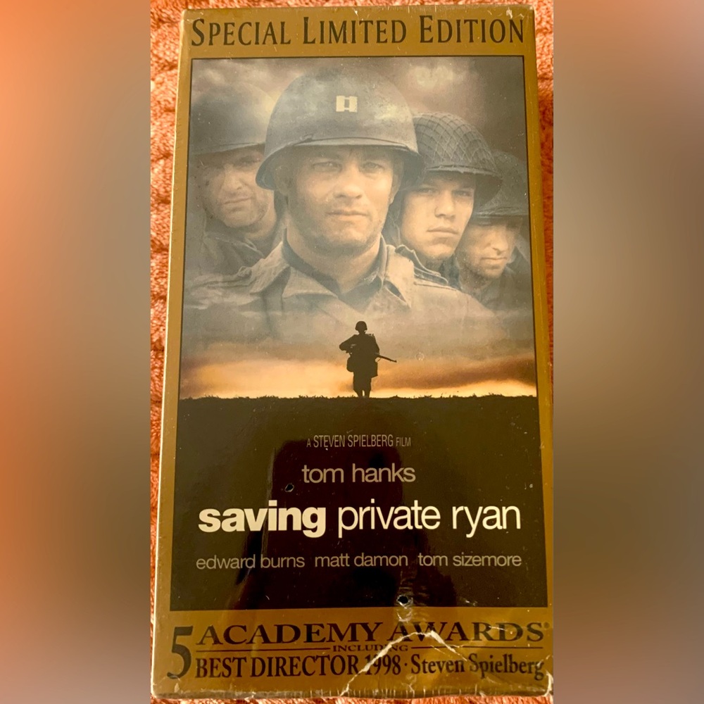 Saving Private Ryan: Special Limited Edition 2-Tape VHS - Brand New Sealed